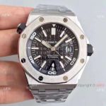 Best Replica Audemars Piguet Royal Oak Offshore Diver Watch Stainless Steel Black Dial 42mm